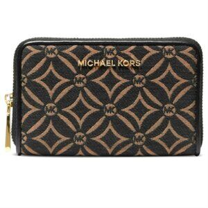 GUC - Michael Kors Jet Set Small Zip Around Card Case